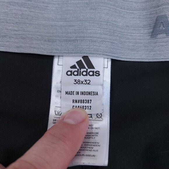 Adidas Pants Mens 38x31 Black Ultimate 365 Tapered Leg Golf Comfort Stretch - Picture 8 of 10